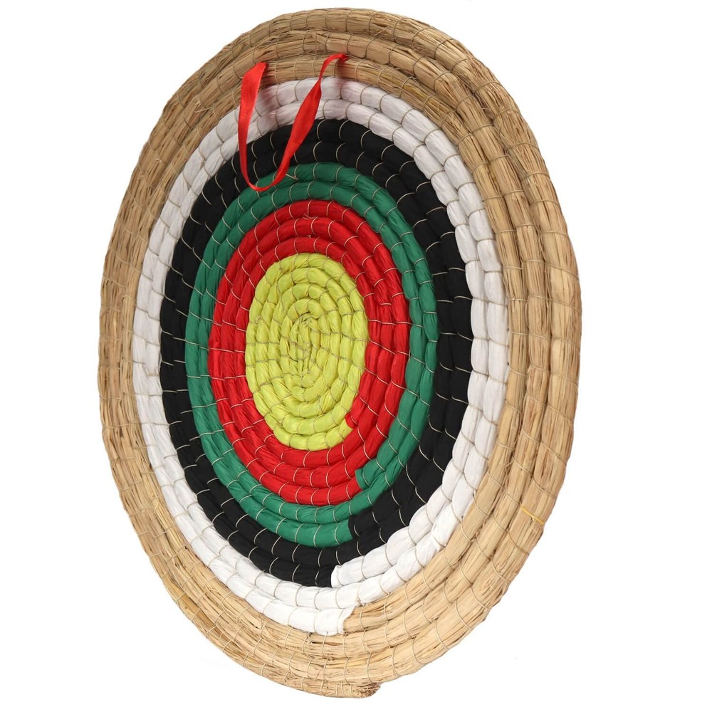 AUVIM 20" Hand-Made Straw Archery Target for Recurve Compound Bow Practice