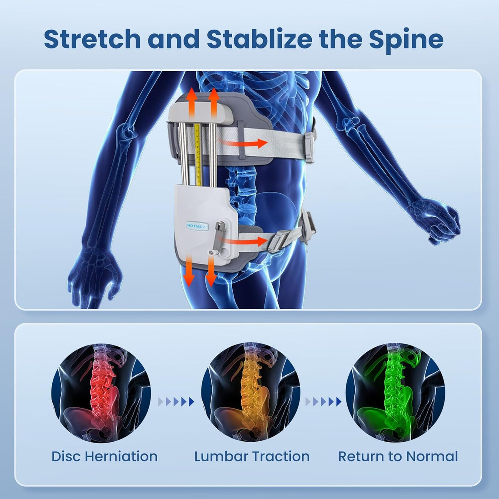 Lumbar Traction Device, Spinal Decompression Devices, Lumbar Decompression Belt
