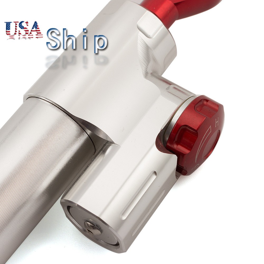 CNC Steering Stabilizer Damper Linear Reversed For CB1300 CB1000R Silver&Red x1