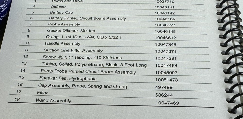 MSA 10047469 Wand Assembly Universal Pump Probe (Quantity 1)
