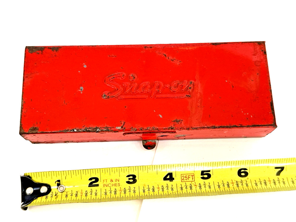 Snap On Tools Vintage KRA222A 1/4" Drive Tool Box 1963 Date Code