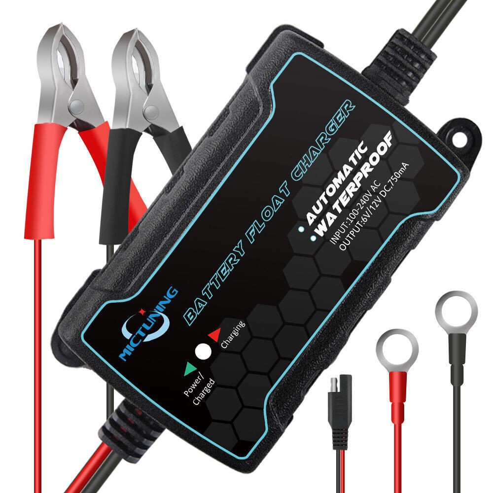 6V & 12V Smart Automatic Battery Charger Maintainer Motorcycle Car Trickle Float