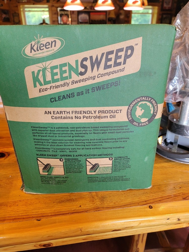 Kleen Sweep Sweeping Compound - 50-Lb. Box Kleen Products
