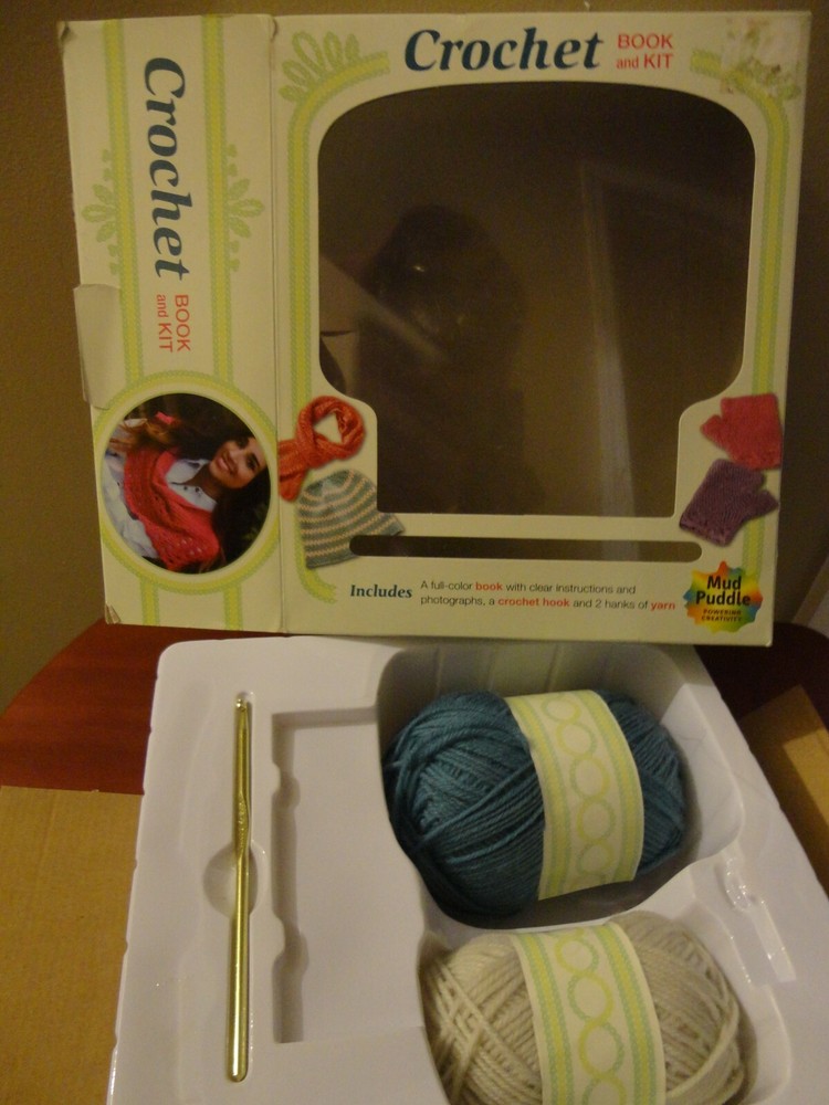 MUD PUDDLE Powering Creativity Craft Crochet Book & Kit Projects for Everyone