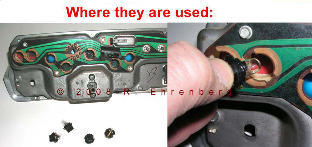 OEM Mopar Instrument Panel Dash Light Socket Kit 4-pack Dodge Plymouth 1962-'79