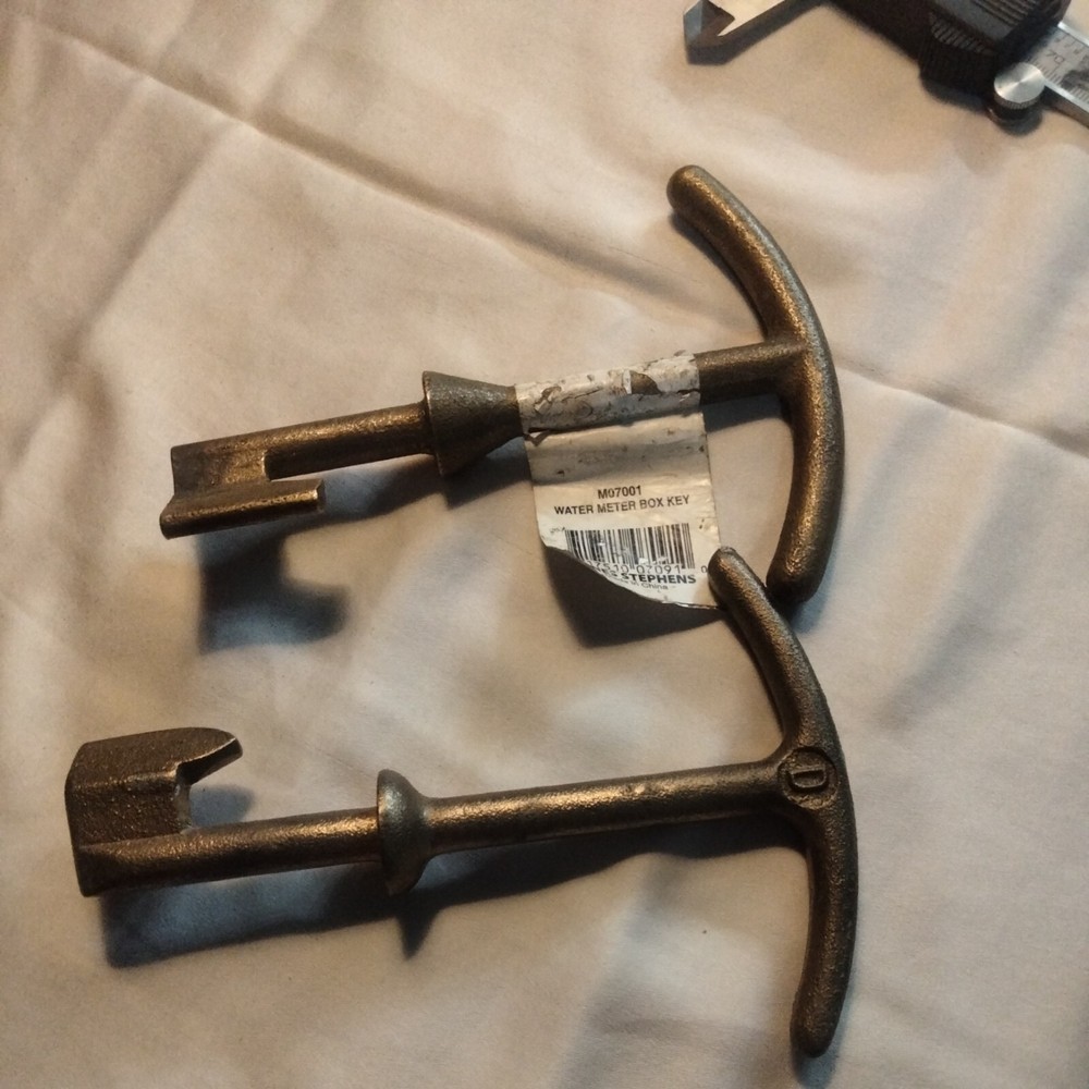 Water Meter Box Key Jones Steven qty. 2