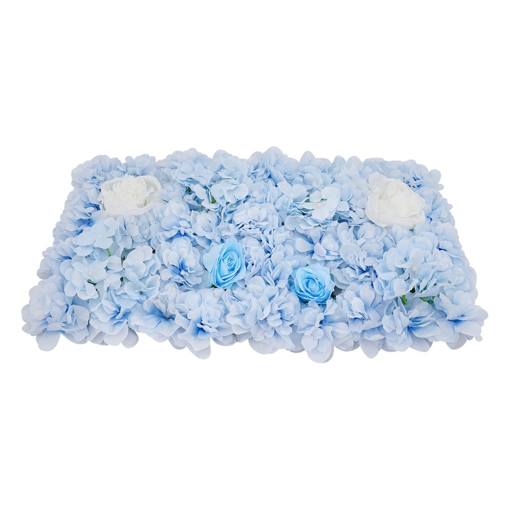 Artificial Flower Wall Panels, Artificial Flower Wall Backdrop, 12PCS Panels