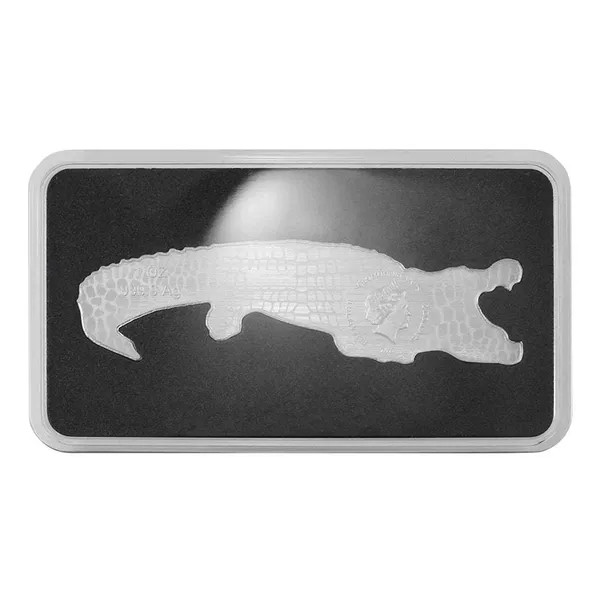 Nile Crocodile 1 oz shaped coin