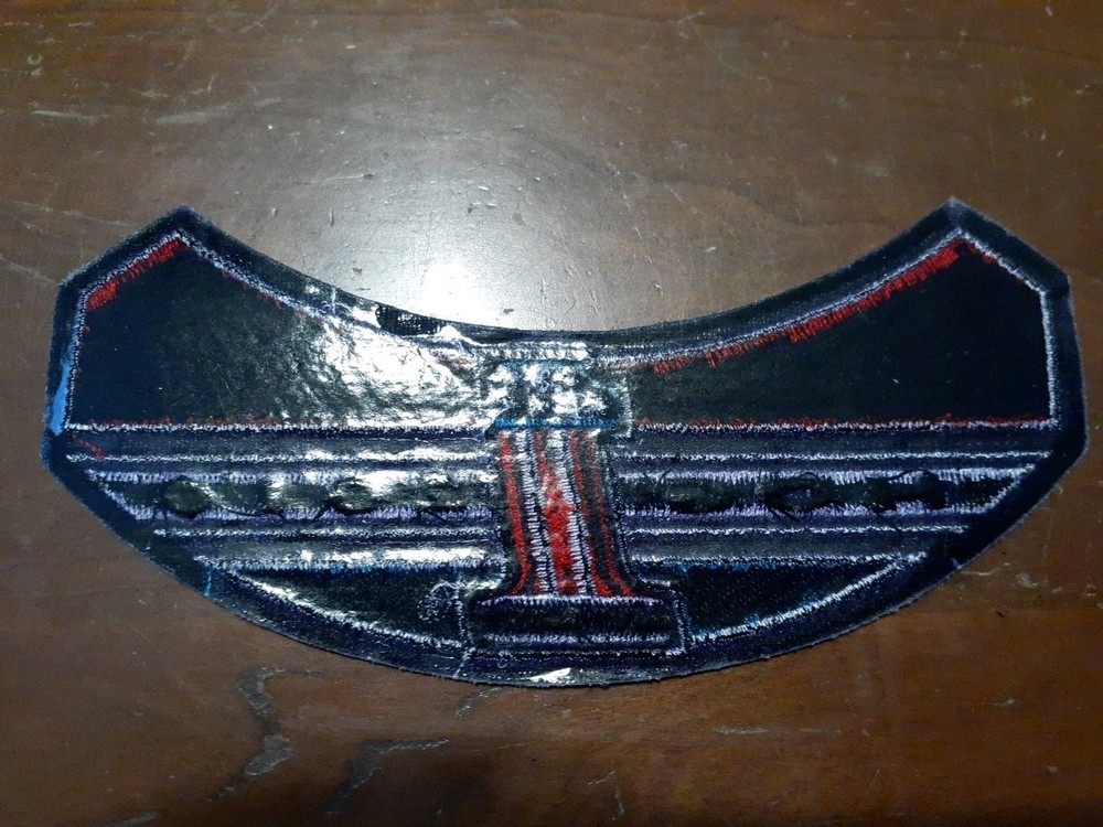 2010 Harley Davidson Motorcycles Patch HOG #1 Red White Blue