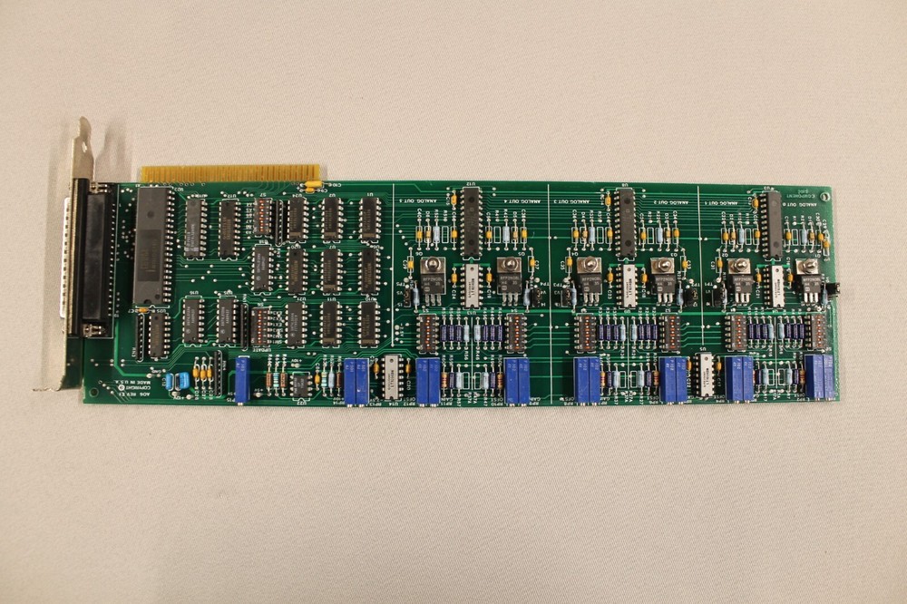 DA-06A REV E 6-Channel Analog Output Card -USED