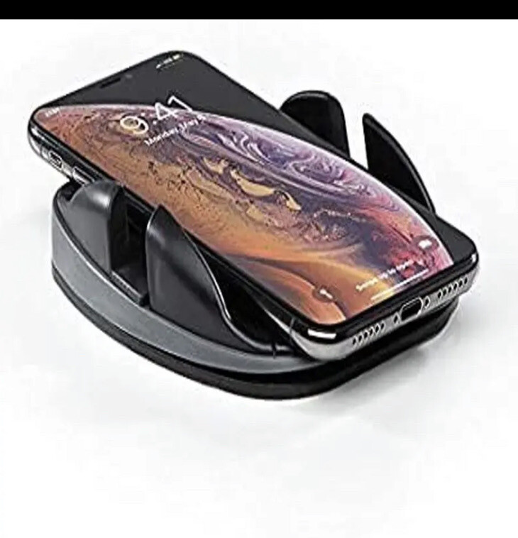 Numi Smart Dock Dashboard Cell Phone Holder - Sticky Pad Black
