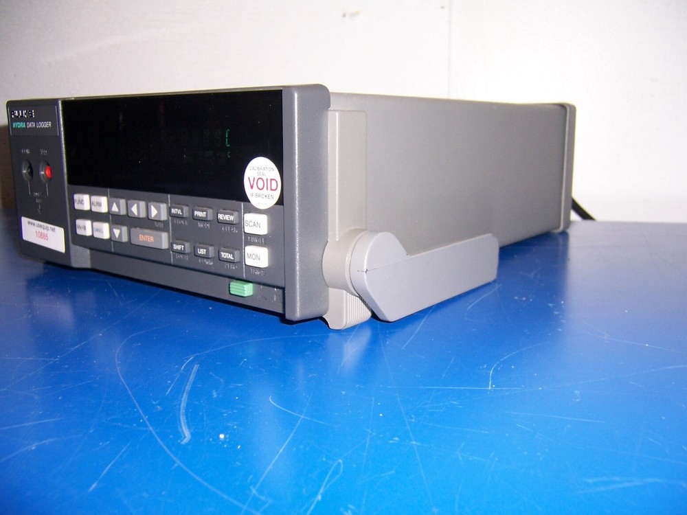 10885 FLUKE 2625 HYDRA DATA LOGGER W/ 2620A-100 INPUT MODULE