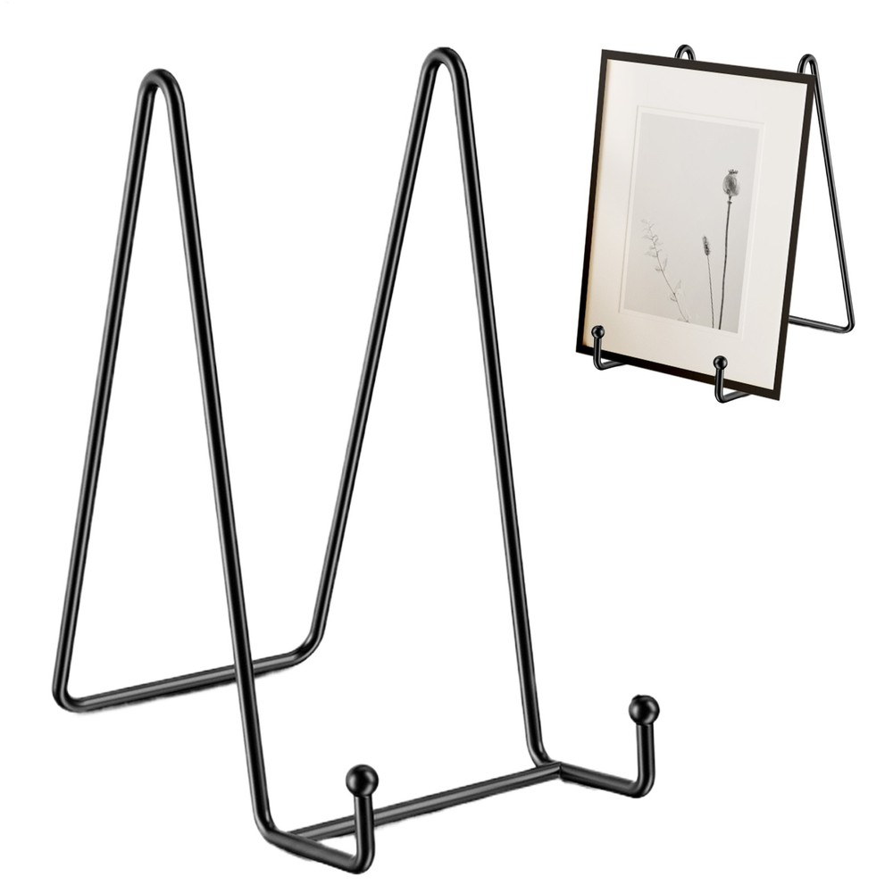 Plate Stands For Display Metal Decorative Plate Easel Iron Frame