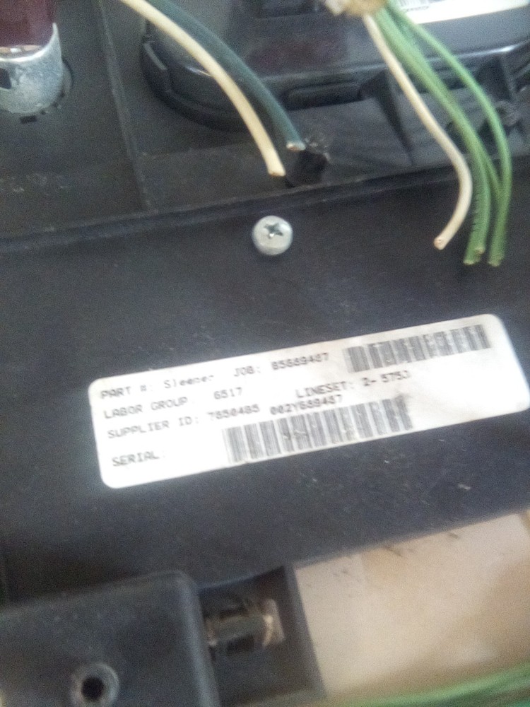 2015 International Prostar Sleeper Control Panel