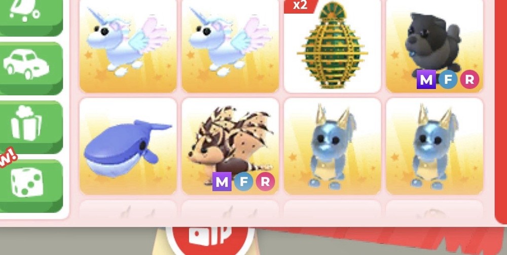 Mega fly ride chocolate batdragon- adopt me