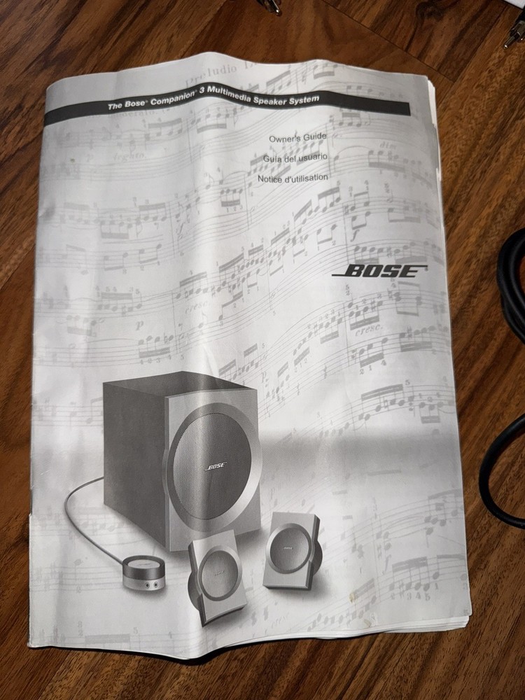Bose Companion 3 Multimedia ComputerSpeaker System