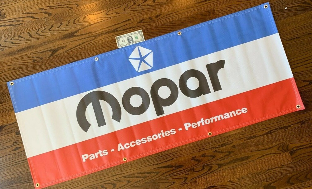 MOPAR  Garage Banner Sign (Large 2'x5')