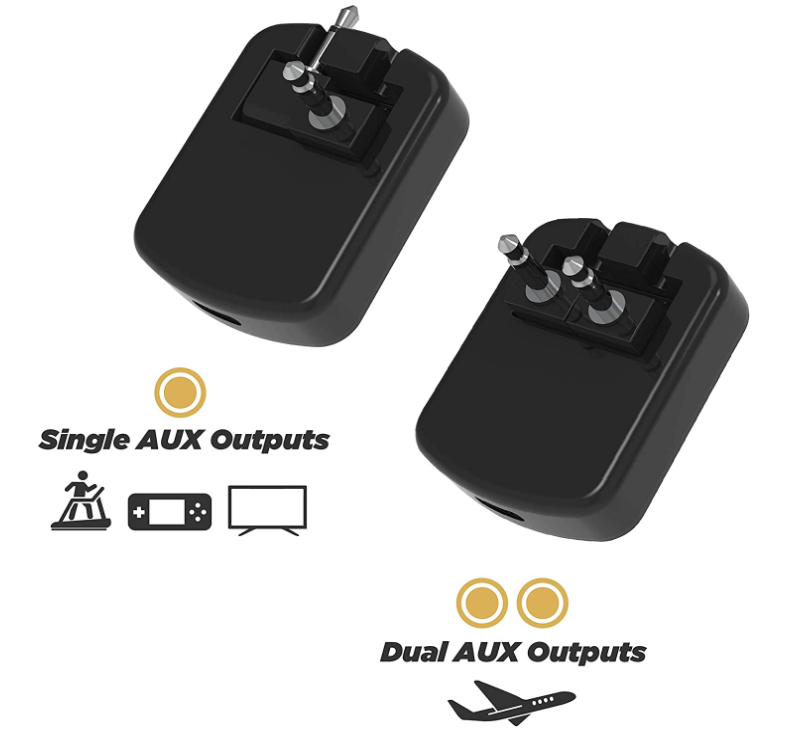 Scosche FLYTunes Universal Wireless Bluetooth Audio Transmitter - Black