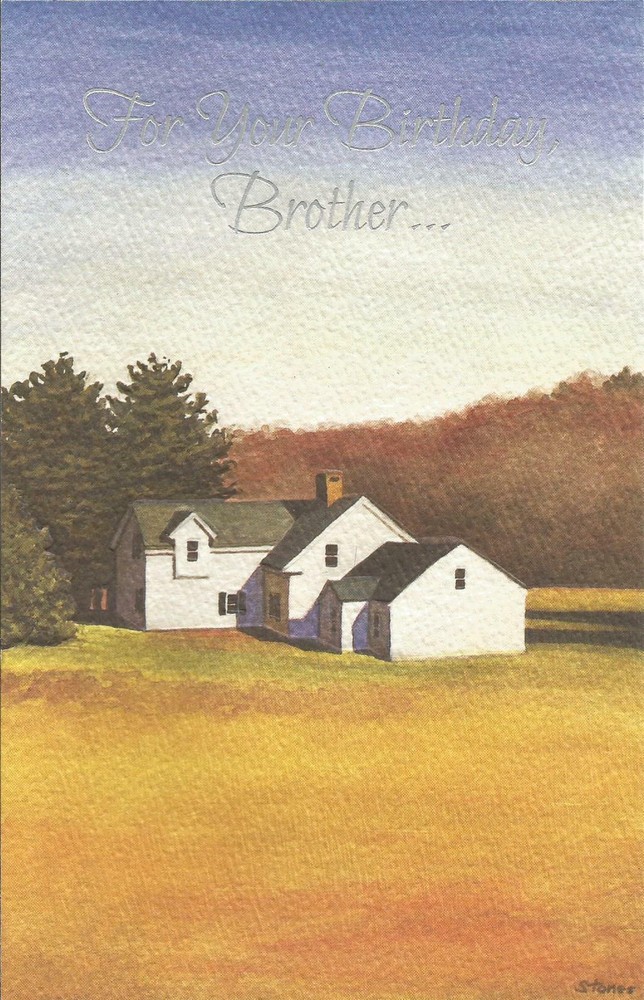 For Your Birthday, Brother... (B)