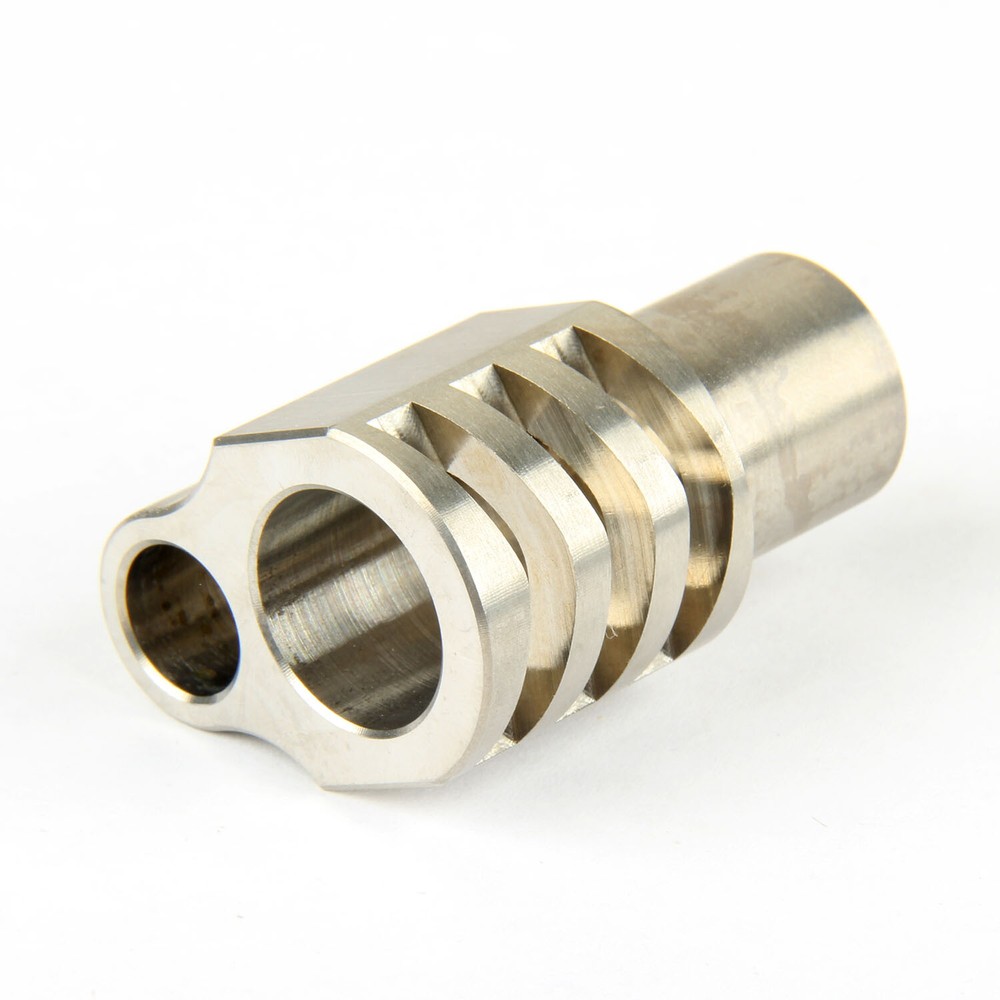 Stainless Steel 1911 .45 ACP Full Size Muzzle Brake Compensator