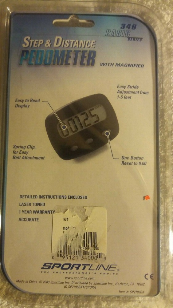 sport line pedometer 340
