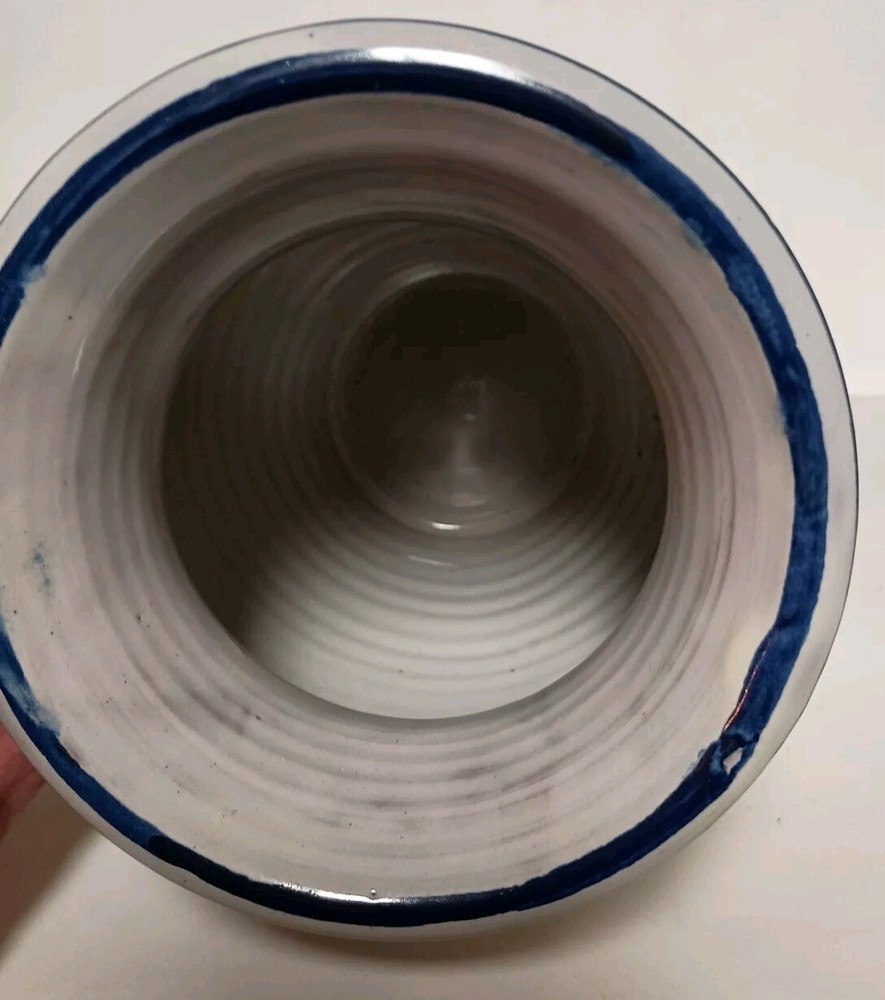 Handpainted Vase FCA Peru 7.5" X 6 "