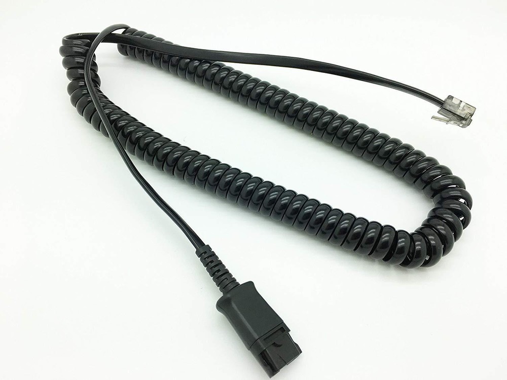 AvimaBasics Cable Compatible with Plantronics U10P Cable 27190-01 H-Series