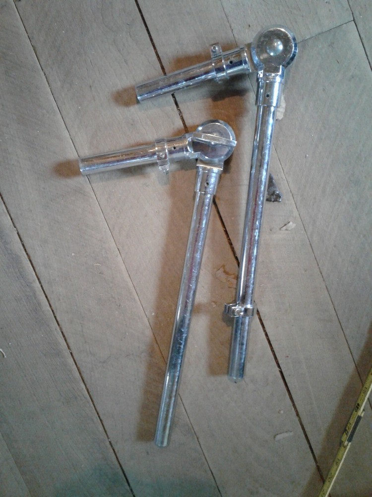 Mapex 70s Tom Drum mount brackets VINTAGE 2 pc