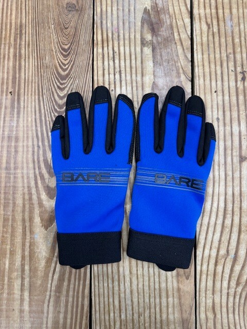 Bare Watersport Gloves Large Blue/Black