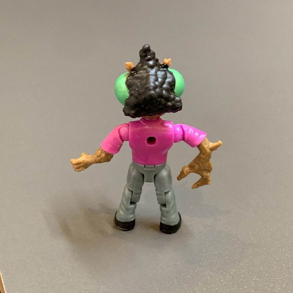 2 MEGA BLOKS Construx STOCKMAN FLY Turtles Baxter Mutation Lab mini Figure #3