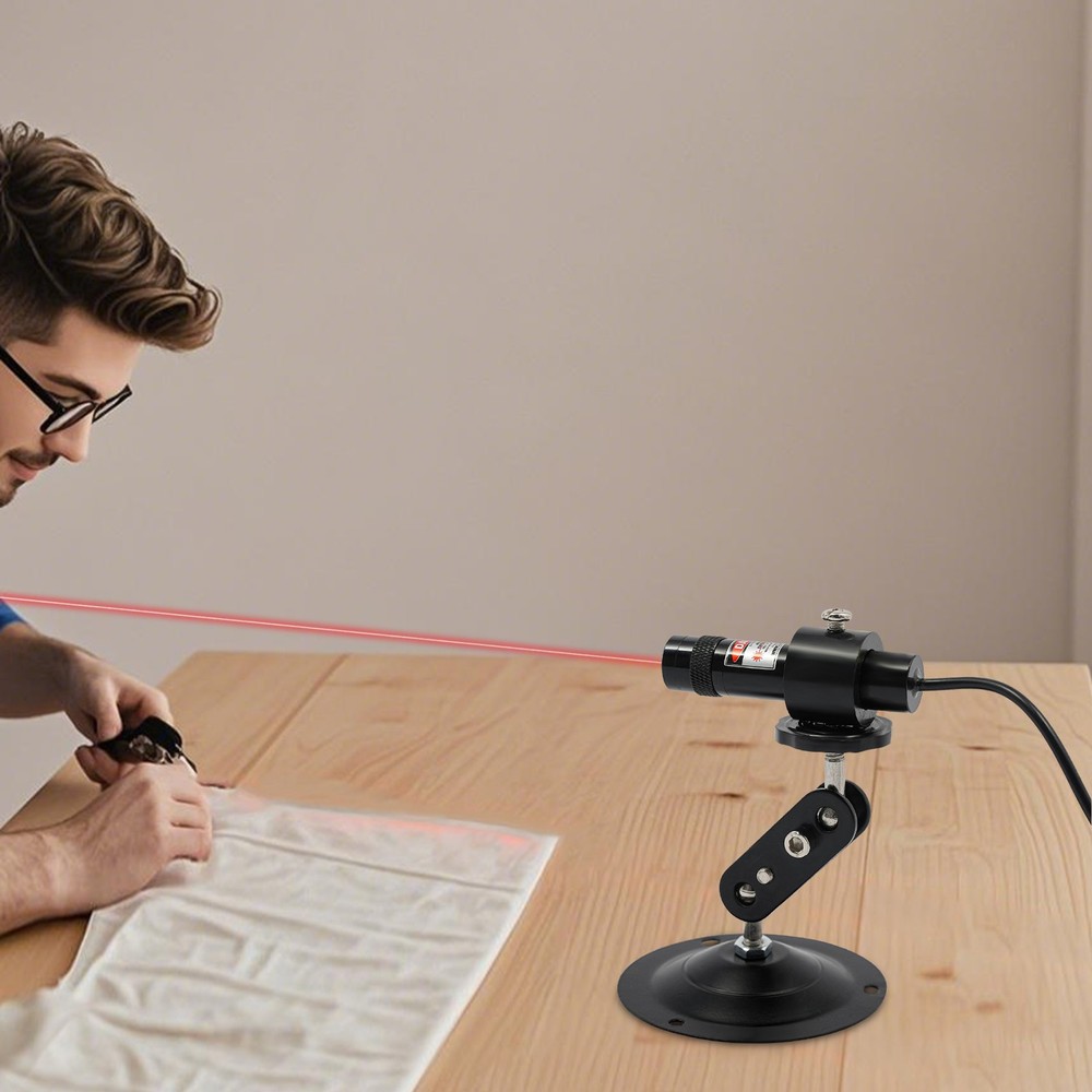 Adjustable Red Line Laser Module For Positioning Laser Alignment Locator 650nm