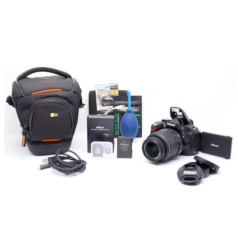 Nikon D5100 DSLR Camera Kit with VR Lens Beginner Friendly Great Condition