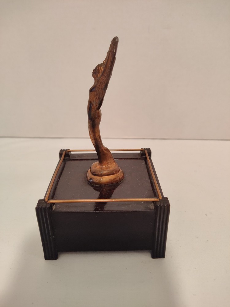 Dunhill Parker Silent Flame Aphrodite Table Lighter Untested Missing The Wand