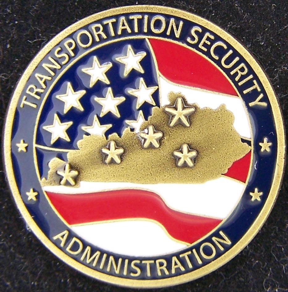 TSA Kentucky Transportation Security Administration Lapel Pin