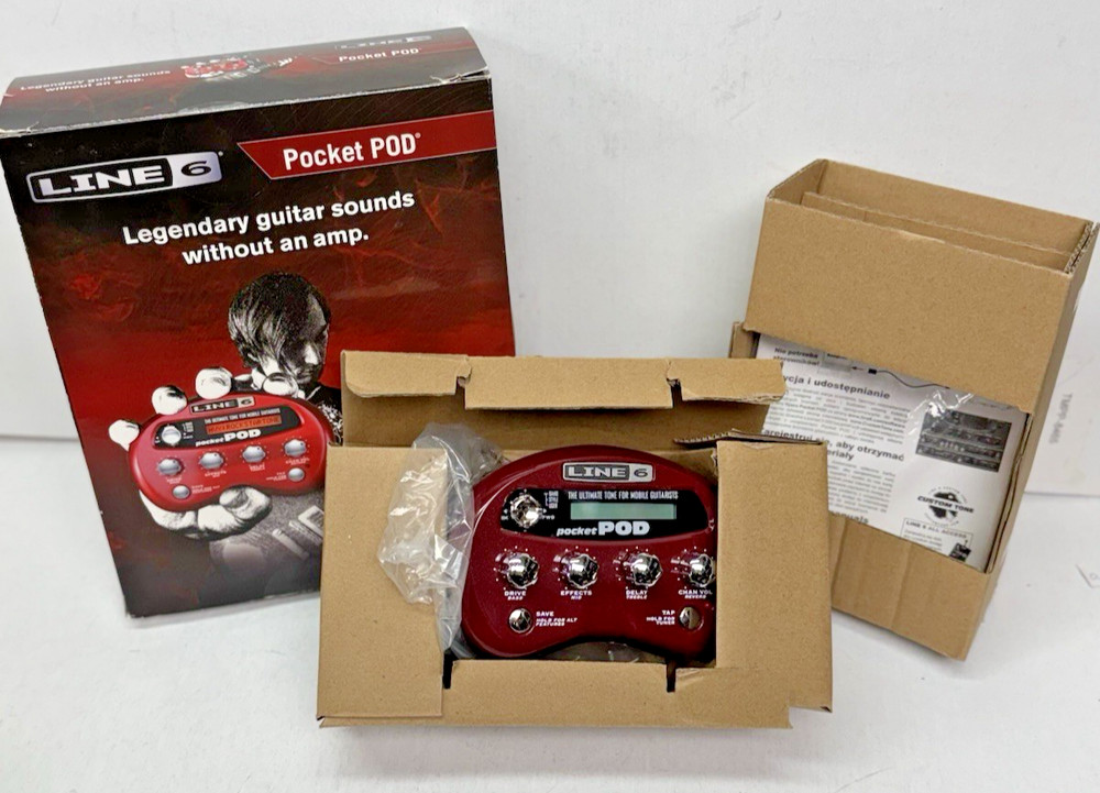 Line 6 Pocket POD Amp Modeling & Effects Processor