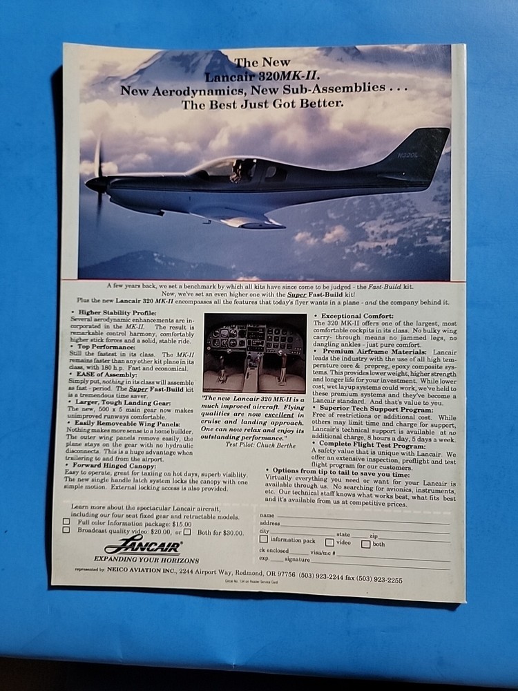 Kitplanes Magazine June 1994