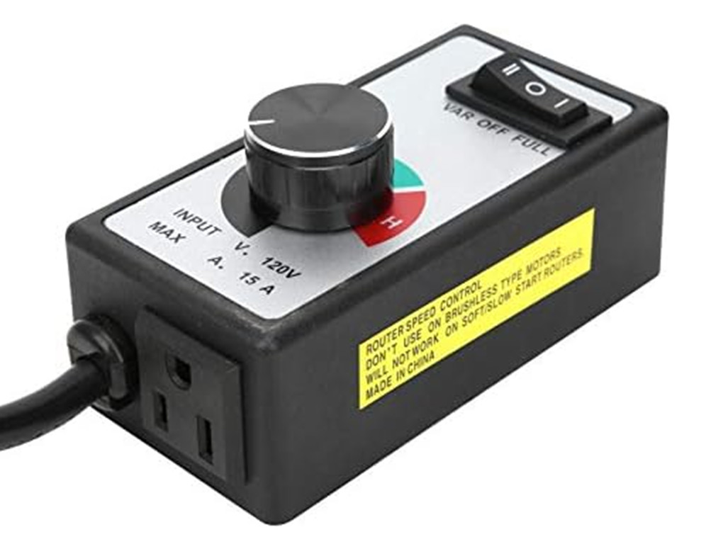 Speed Variable Controller Adjuster 120V 15A US Plug for Vent Blower inline Fan