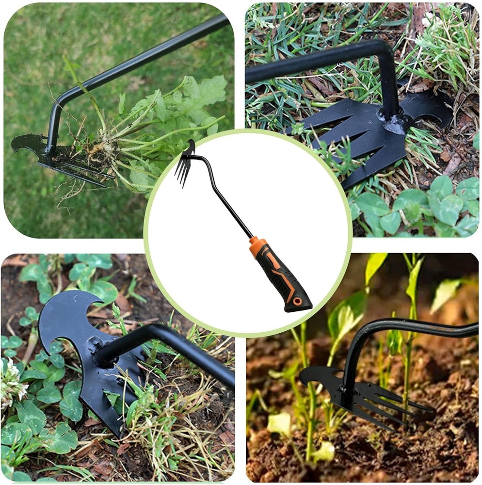3Pcs Weed Puller Tool Garden Weed Pulling Tool,Portable Garden Weeder Tool,Garde