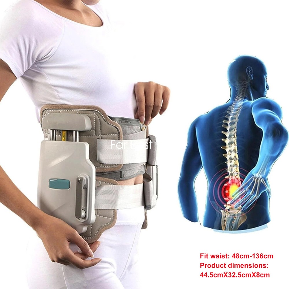 Home Use Lumbar Traction Device Spinal Decompression Belt Back Pain Reliever