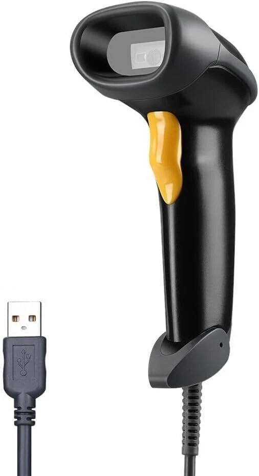 Eyoyo Handheld USB 2D Barcode Scanner Wired QR Code Scanner for Mobile Payment