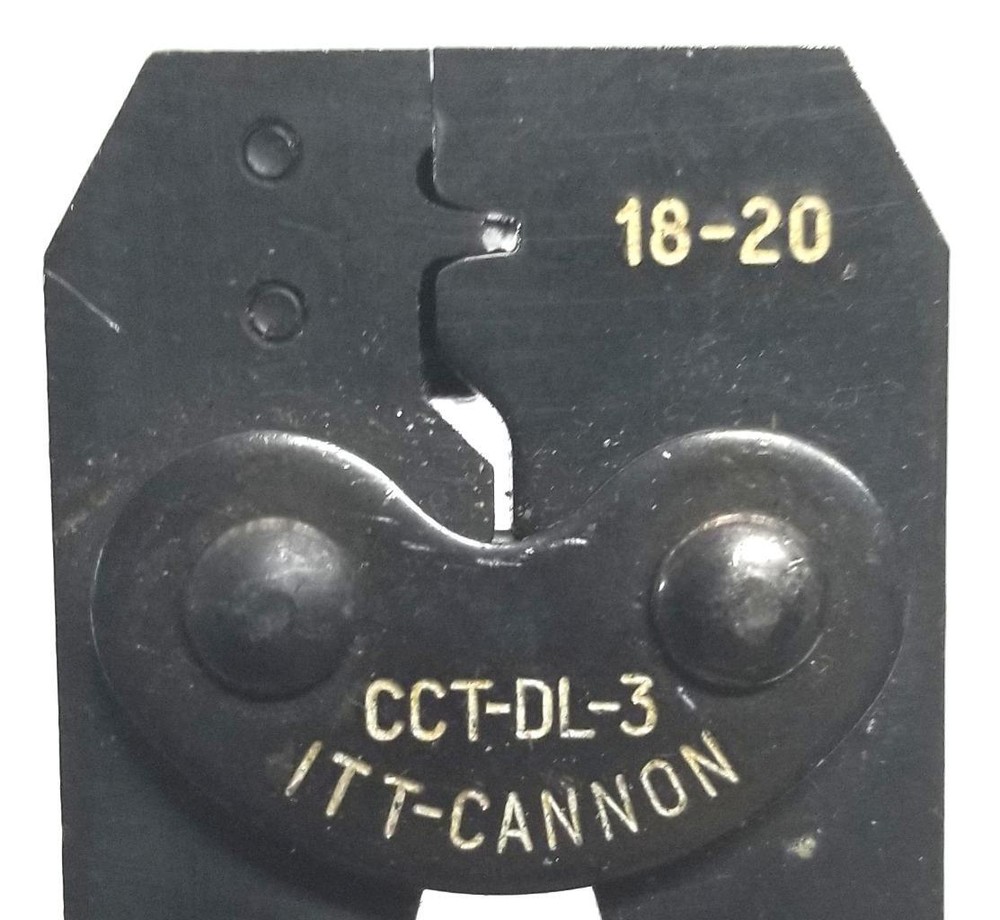 ITT-CANNON CCT-DL-3 Hand Crimping Tool 18-20
