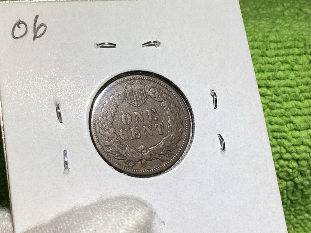 1906 INDIAN HEAD PENNY WEAK LIBERTY 🗽 HIGHER GRADE