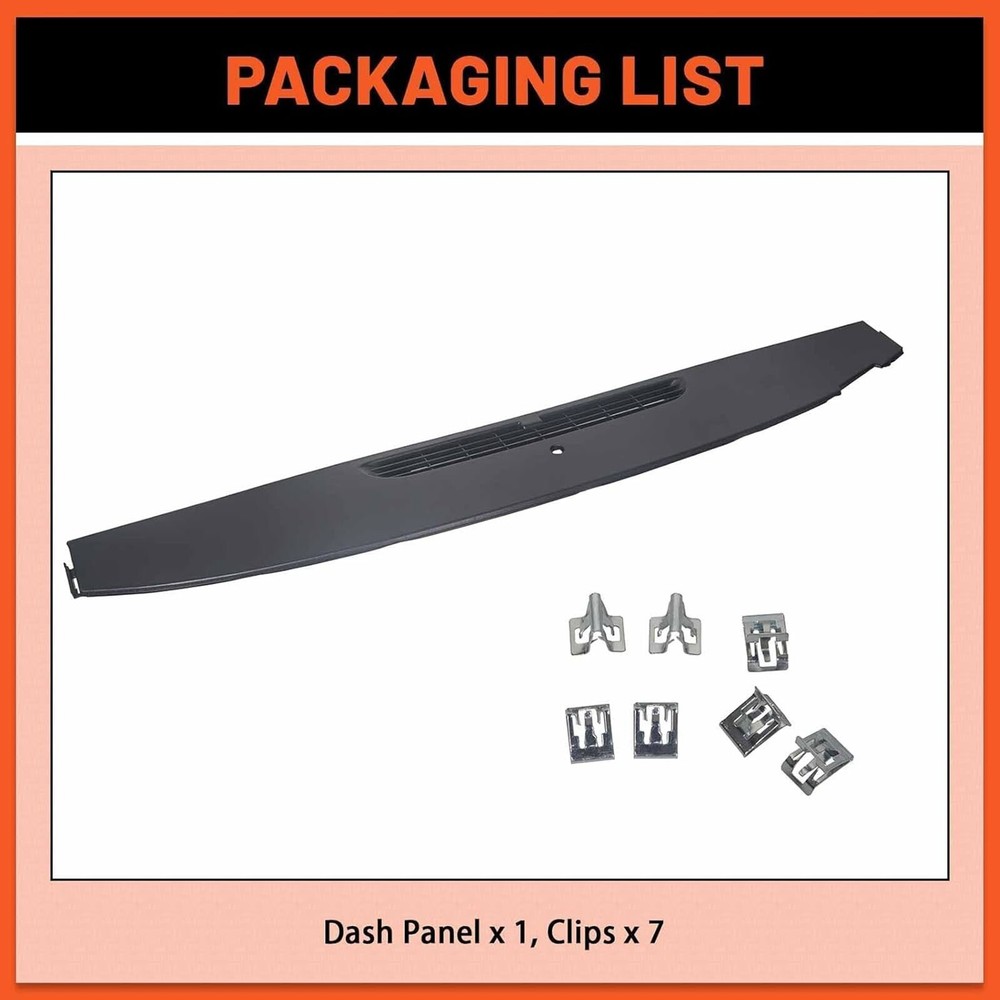 Molded Front Dash Compatible 2007-2013 Cadillac Escalade Avalanche/Silverado