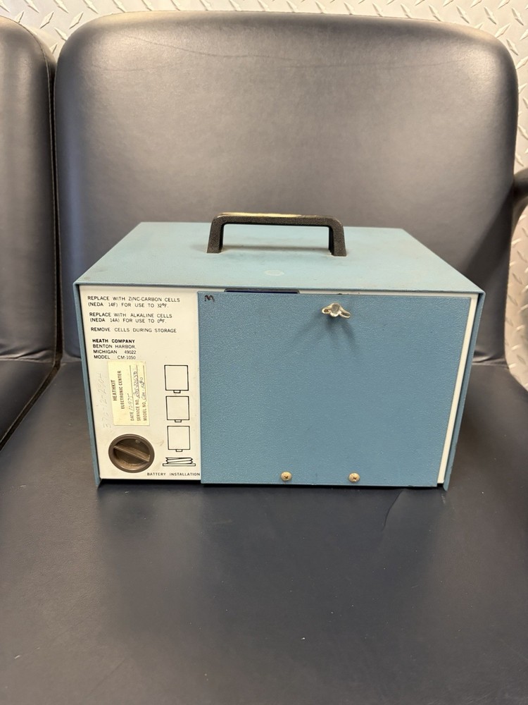 Heathkit Engine Analyzer Model CM-1050 + Manual And Connections! Working