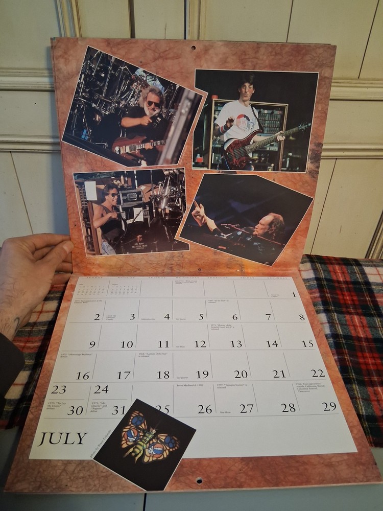 1995 Grateful Dead Calender
