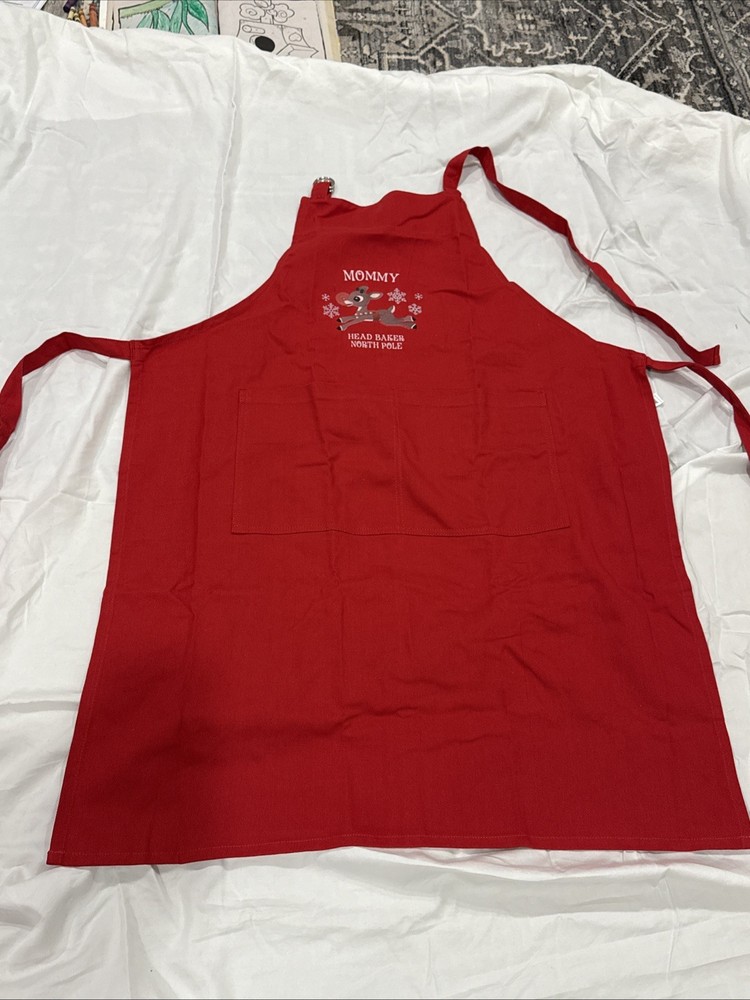 Christmas Apron “Mommy - Head Baker” New
