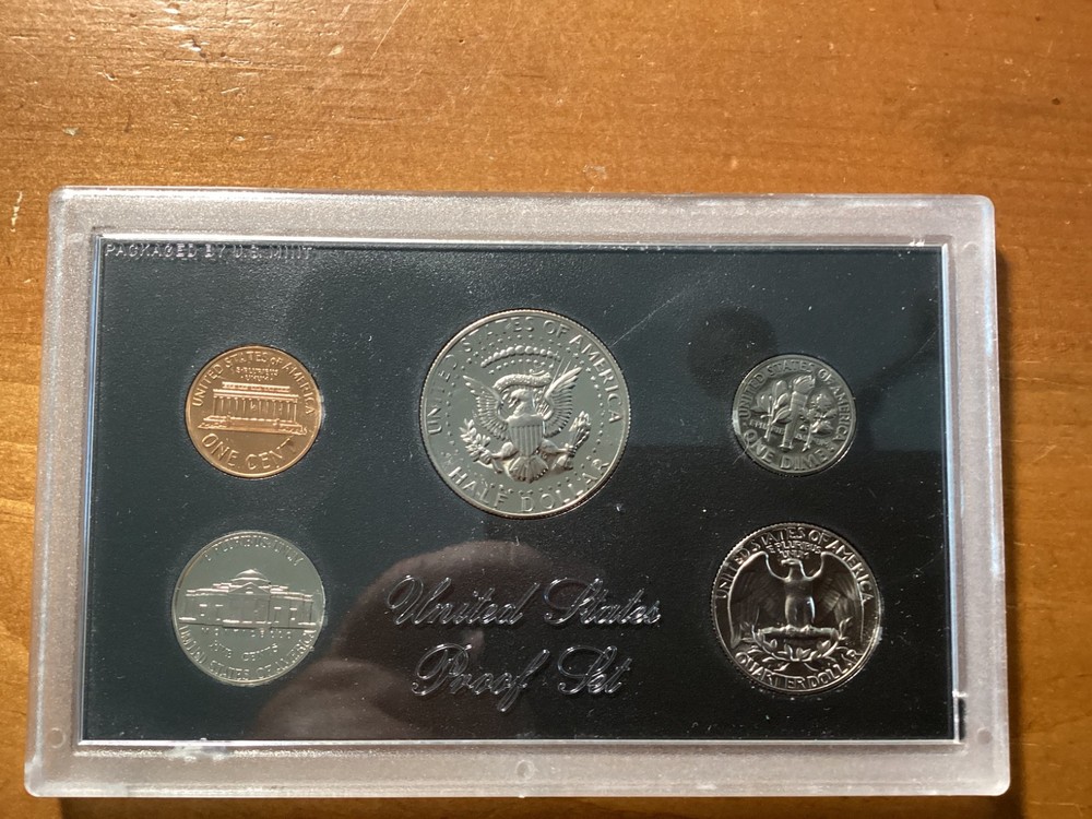1972-S Clad Proof Set 5 Coins