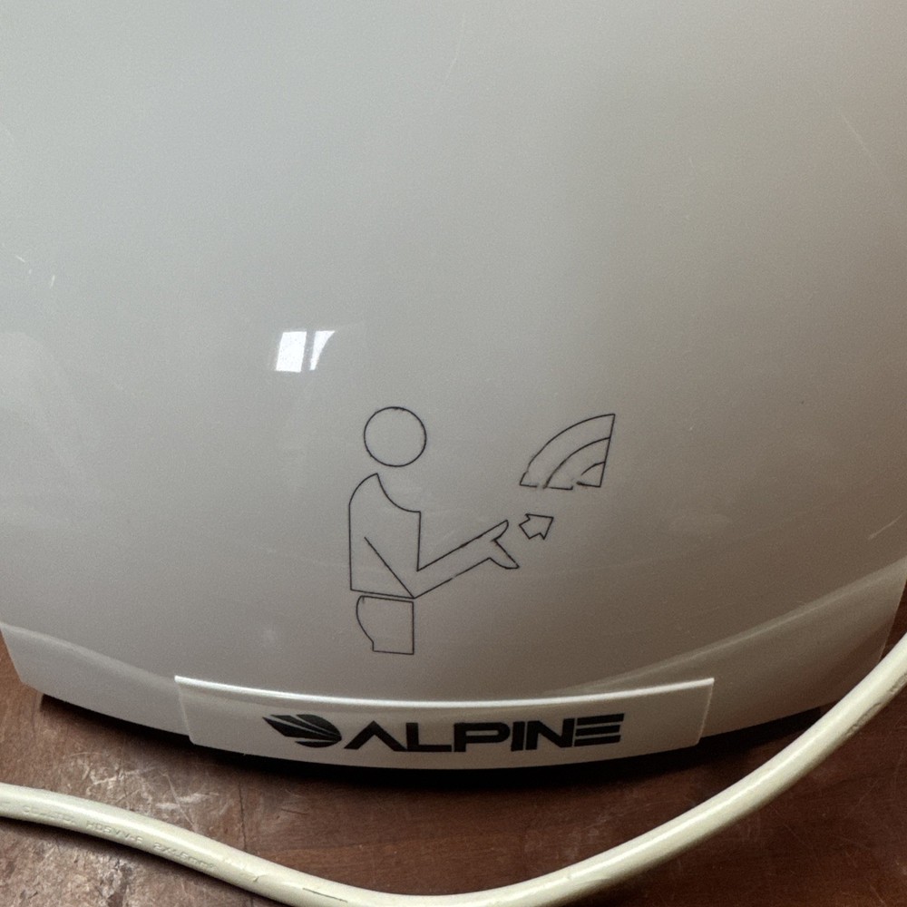 Alpine Hazel Hand Dryer Automatic 110 Volt/120 Volt Wall Mounted White