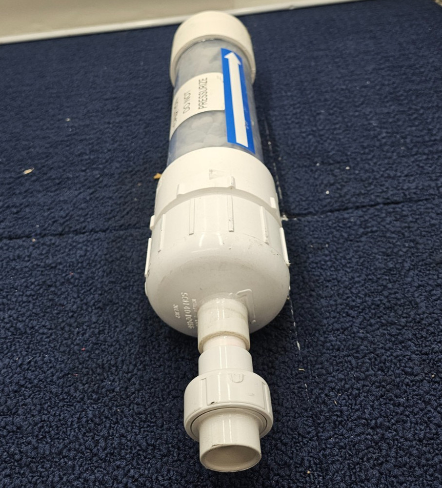 Condensate Neutralizer Water Heater Accessory With PVC Connection - White