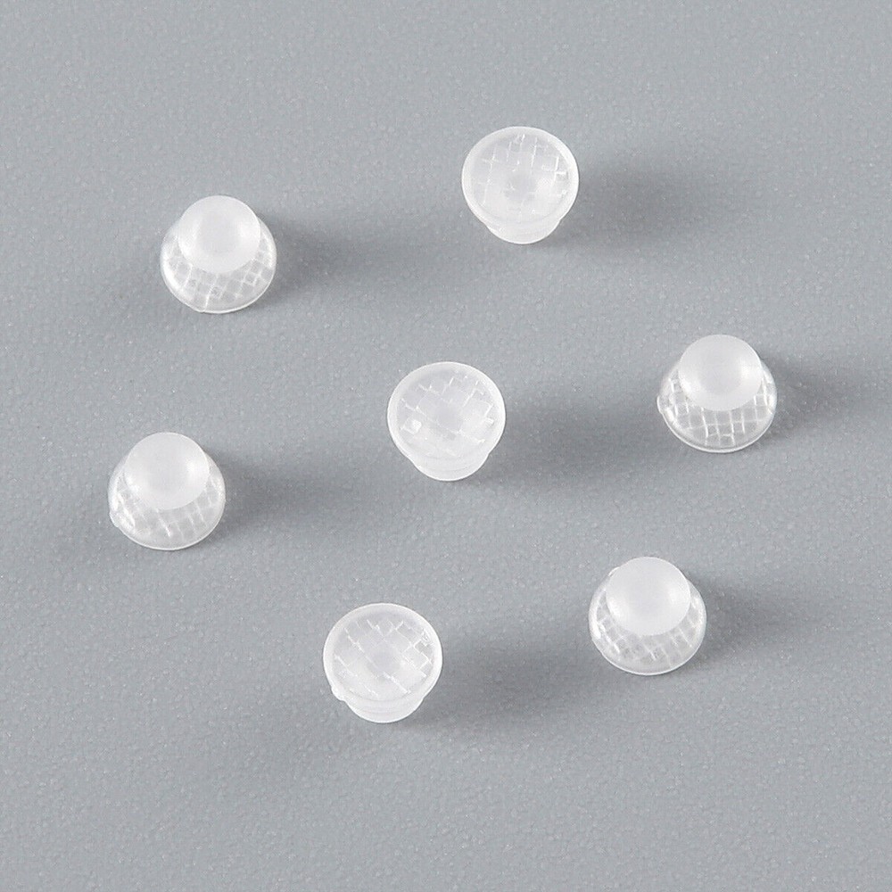 Dental Ortho Clear Ceramic Lingual Buttons Round/Round with Hook/Rectangular
